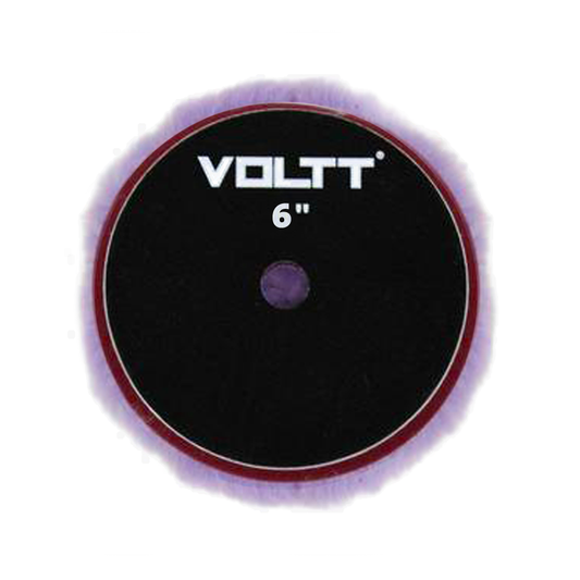 VOLTT LONG HAIR WOOL FOAM PAD NATURAL WOOL 6"